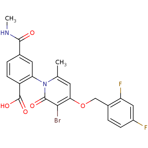 Chemical structure of BindingDB Monomer ID 50347935