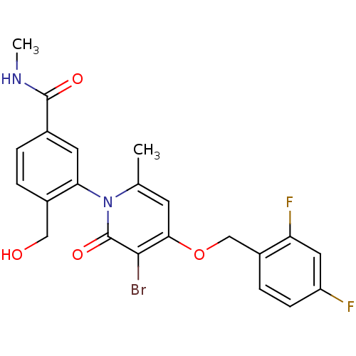 Chemical structure of BindingDB Monomer ID 50347936