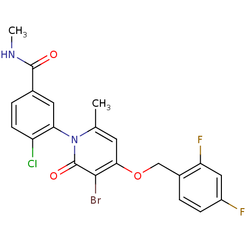 Chemical structure of BindingDB Monomer ID 50347938