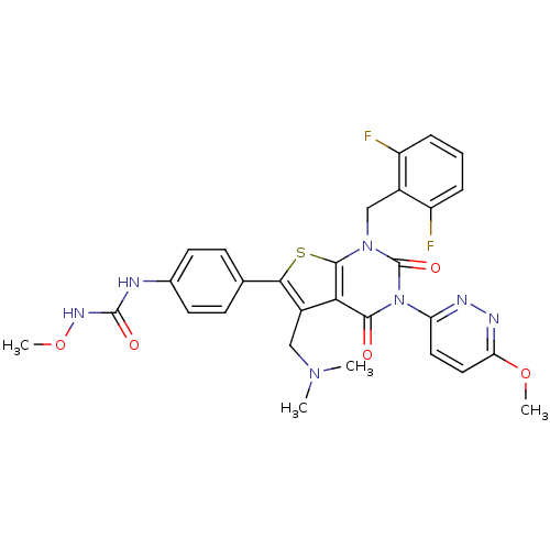 Chemical structure of BindingDB Monomer ID 50347982