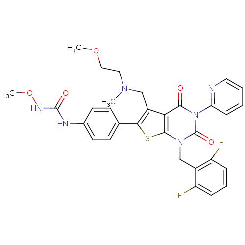 Chemical structure of BindingDB Monomer ID 50347988