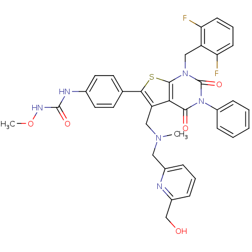 Chemical structure of BindingDB Monomer ID 50347995