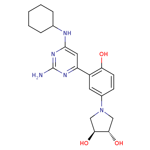 Chemical structure of BindingDB Monomer ID 50348236