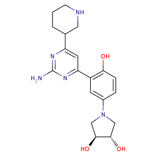 Chemical structure of BindingDB Monomer ID 50348243