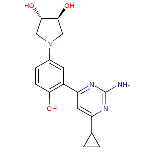Chemical structure of BindingDB Monomer ID 50348256