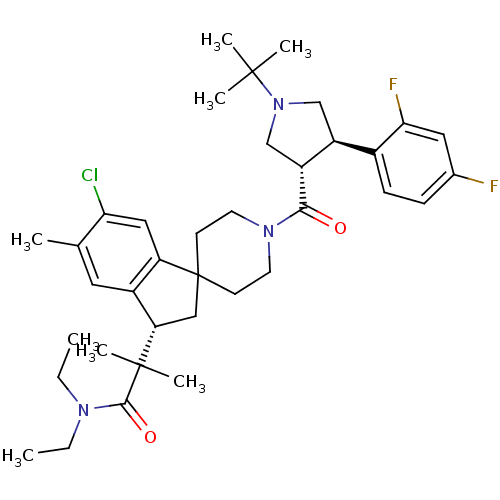 Chemical structure of BindingDB Monomer ID 50348571