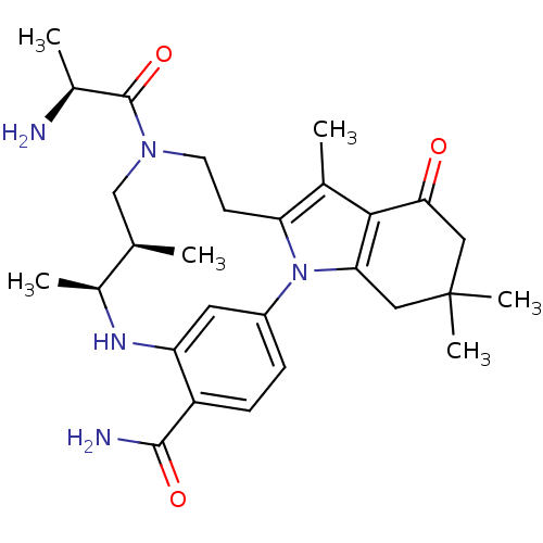 Chemical structure of BindingDB Monomer ID 50349030