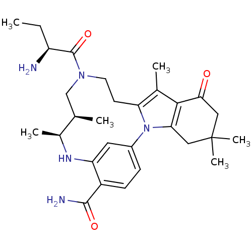 Chemical structure of BindingDB Monomer ID 50349045