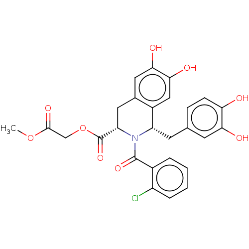 Chemical structure of BindingDB Monomer ID 50349318