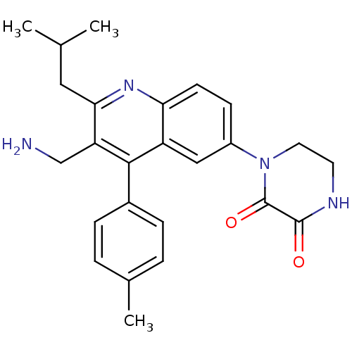 Chemical structure of BindingDB Monomer ID 50349385
