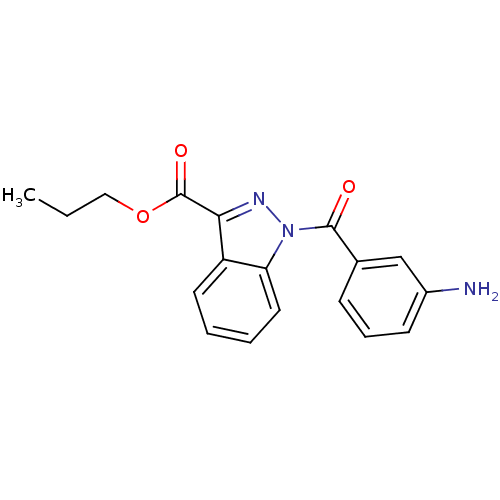 Chemical structure of BindingDB Monomer ID 50349423