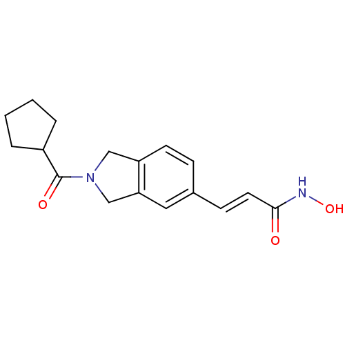Chemical structure of BindingDB Monomer ID 50349480
