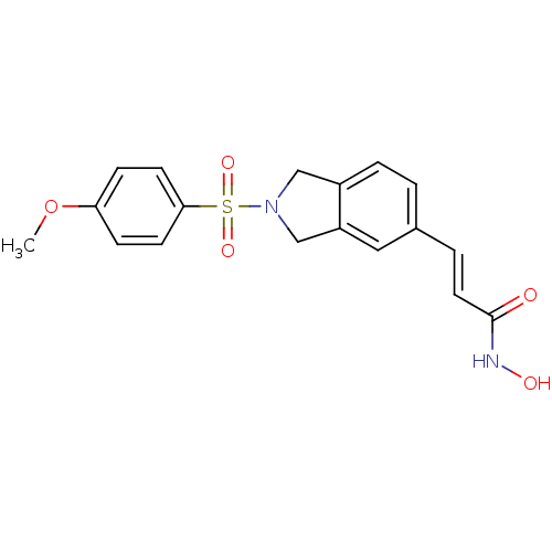 Chemical structure of BindingDB Monomer ID 50349500