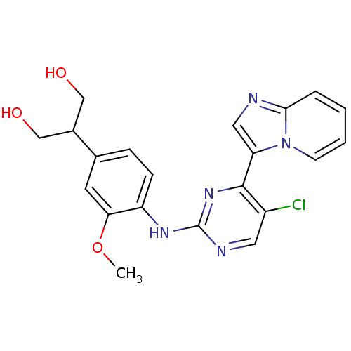 Chemical structure of BindingDB Monomer ID 50349714