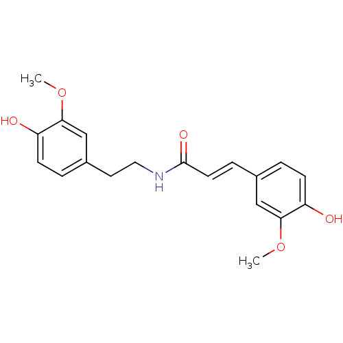 Chemical structure of BindingDB Monomer ID 50349821
