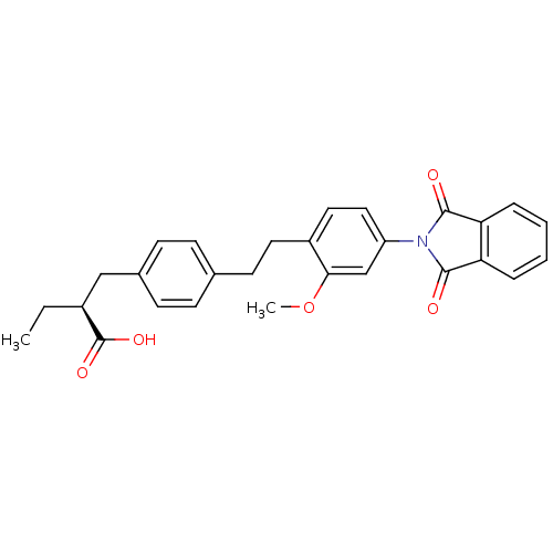 Chemical structure of BindingDB Monomer ID 50349834