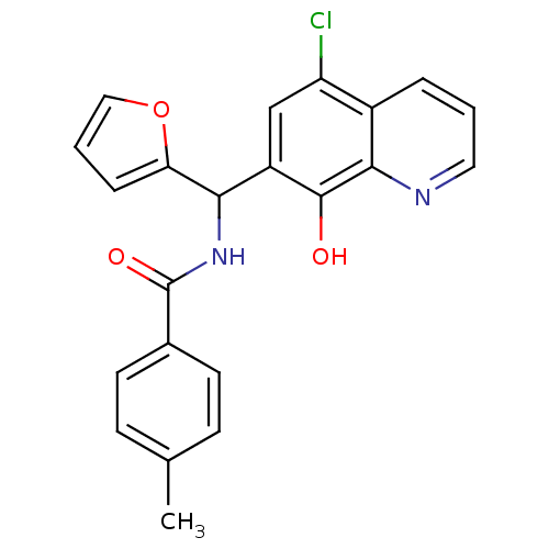Chemical structure of BindingDB Monomer ID 50350418