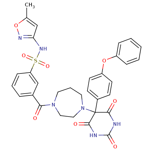 Chemical structure of BindingDB Monomer ID 50350594