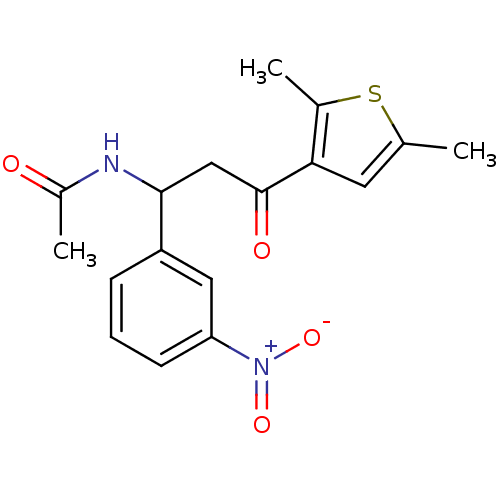 Chemical structure of BindingDB Monomer ID 50351366