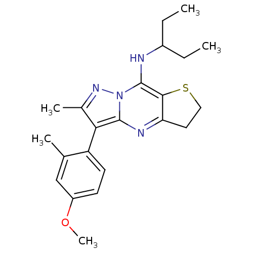 Chemical structure of BindingDB Monomer ID 50351372