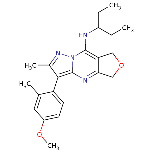 Chemical structure of BindingDB Monomer ID 50351374
