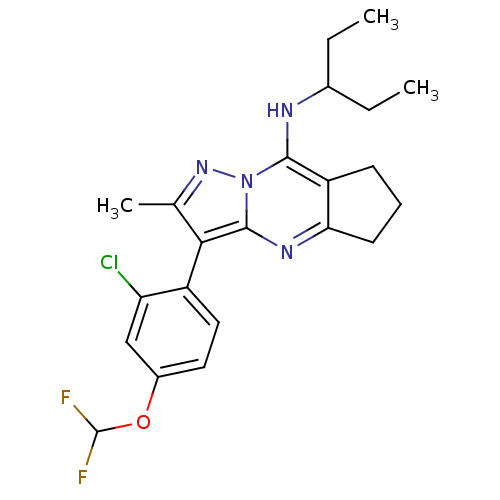 Chemical structure of BindingDB Monomer ID 50351393