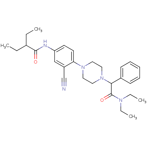 Chemical structure of BindingDB Monomer ID 50352390