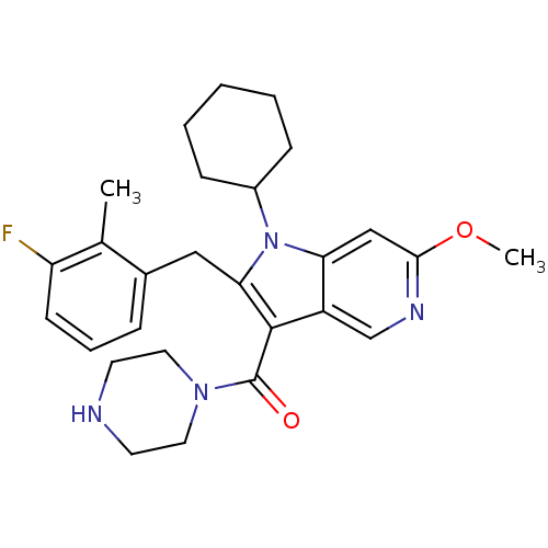 Chemical structure of BindingDB Monomer ID 50352909