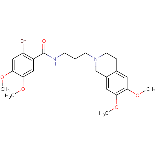 Chemical structure of BindingDB Monomer ID 50353284
