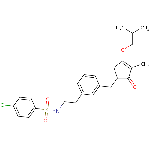 Chemical structure of BindingDB Monomer ID 50353642