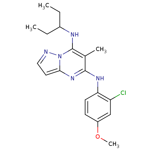 Chemical structure of BindingDB Monomer ID 50354033