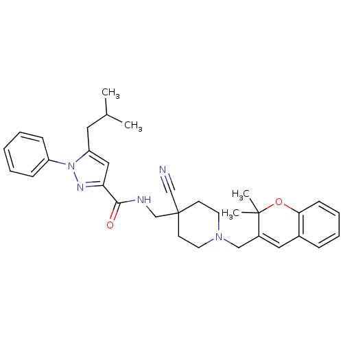 Chemical structure of BindingDB Monomer ID 50354174