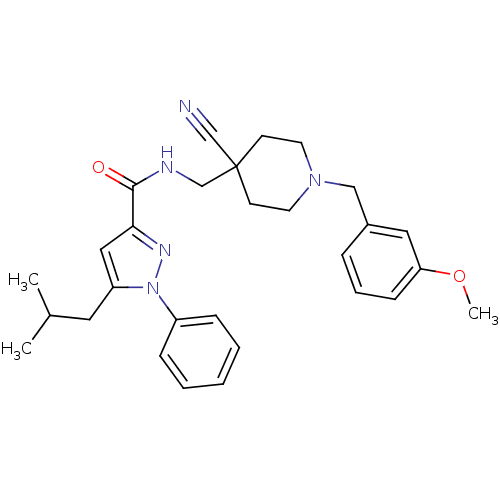 Chemical structure of BindingDB Monomer ID 50354189