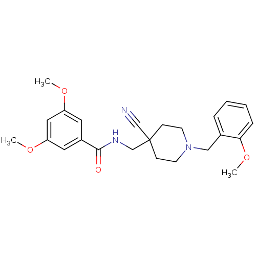 Chemical structure of BindingDB Monomer ID 50354190
