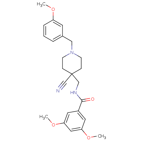 Chemical structure of BindingDB Monomer ID 50354191