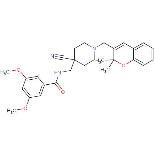 Chemical structure of BindingDB Monomer ID 50354194
