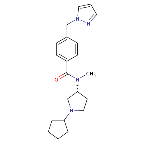 Chemical structure of BindingDB Monomer ID 50354209