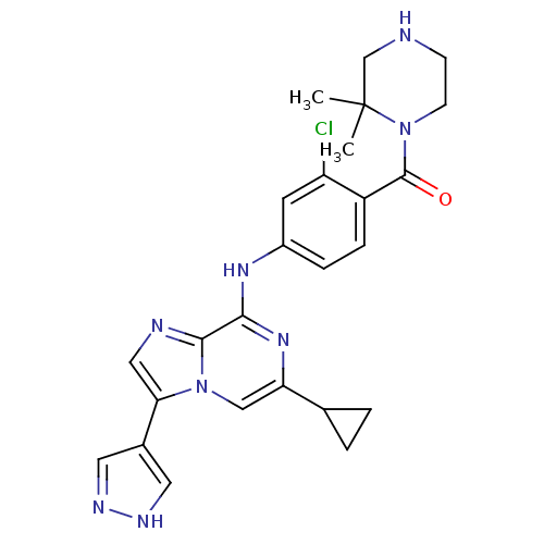 Chemical structure of BindingDB Monomer ID 50354414