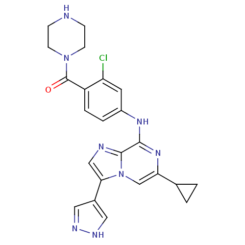 Chemical structure of BindingDB Monomer ID 50354420