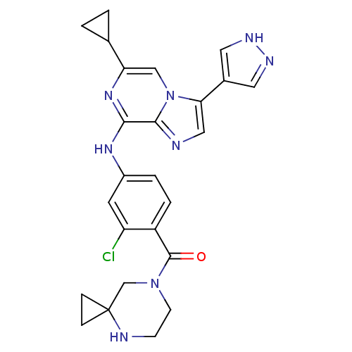 Chemical structure of BindingDB Monomer ID 50354423