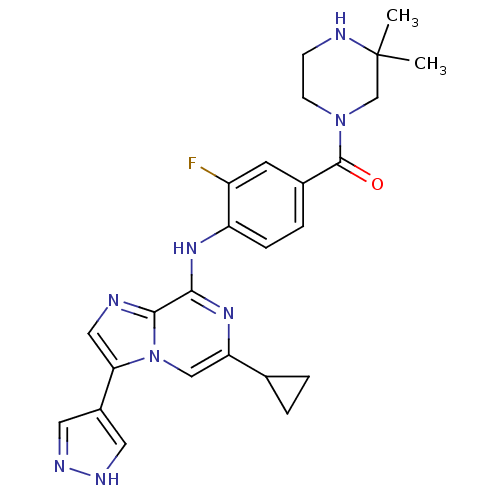 Chemical structure of BindingDB Monomer ID 50354455