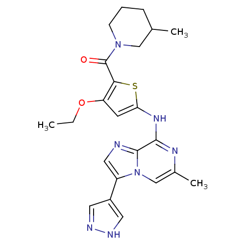Chemical structure of BindingDB Monomer ID 50354456