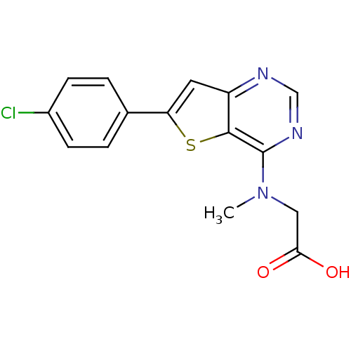 Chemical structure of BindingDB Monomer ID 50354564