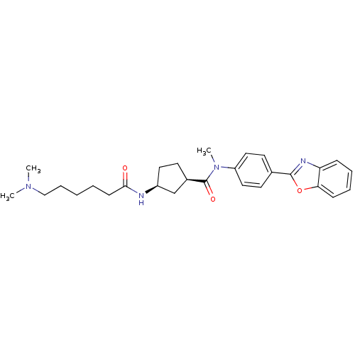 Chemical structure of BindingDB Monomer ID 50354713
