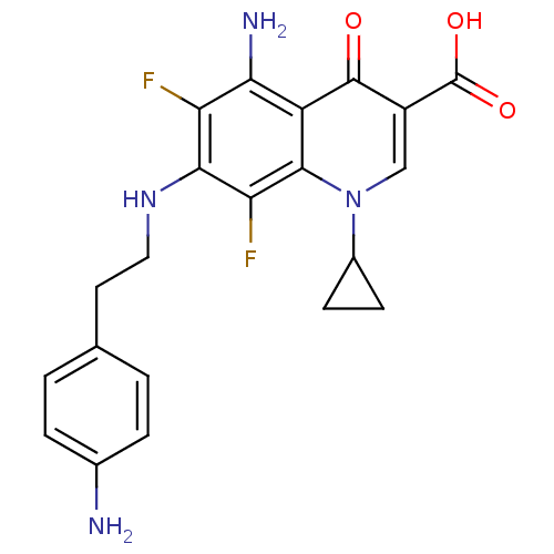 Chemical structure of BindingDB Monomer ID 50354747