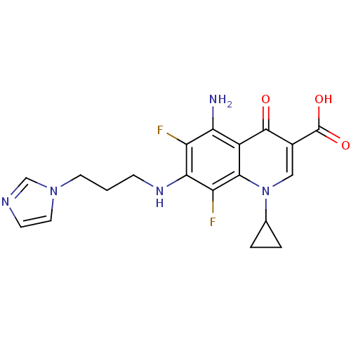 Chemical structure of BindingDB Monomer ID 50354756