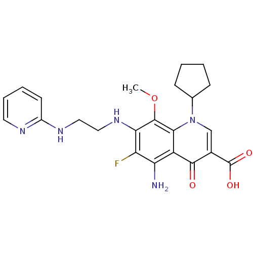 Chemical structure of BindingDB Monomer ID 50354766