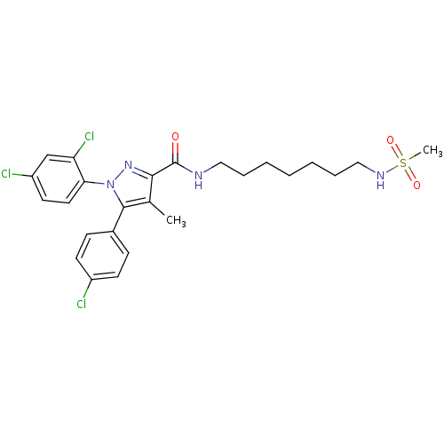 Chemical structure of BindingDB Monomer ID 50354810