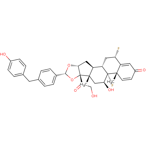 Chemical structure of BindingDB Monomer ID 50354857