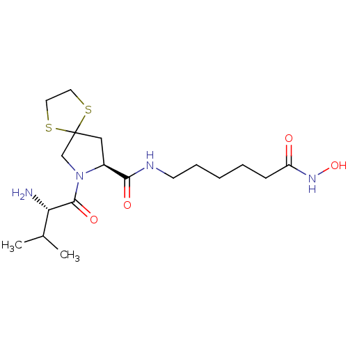 Chemical structure of BindingDB Monomer ID 50355340